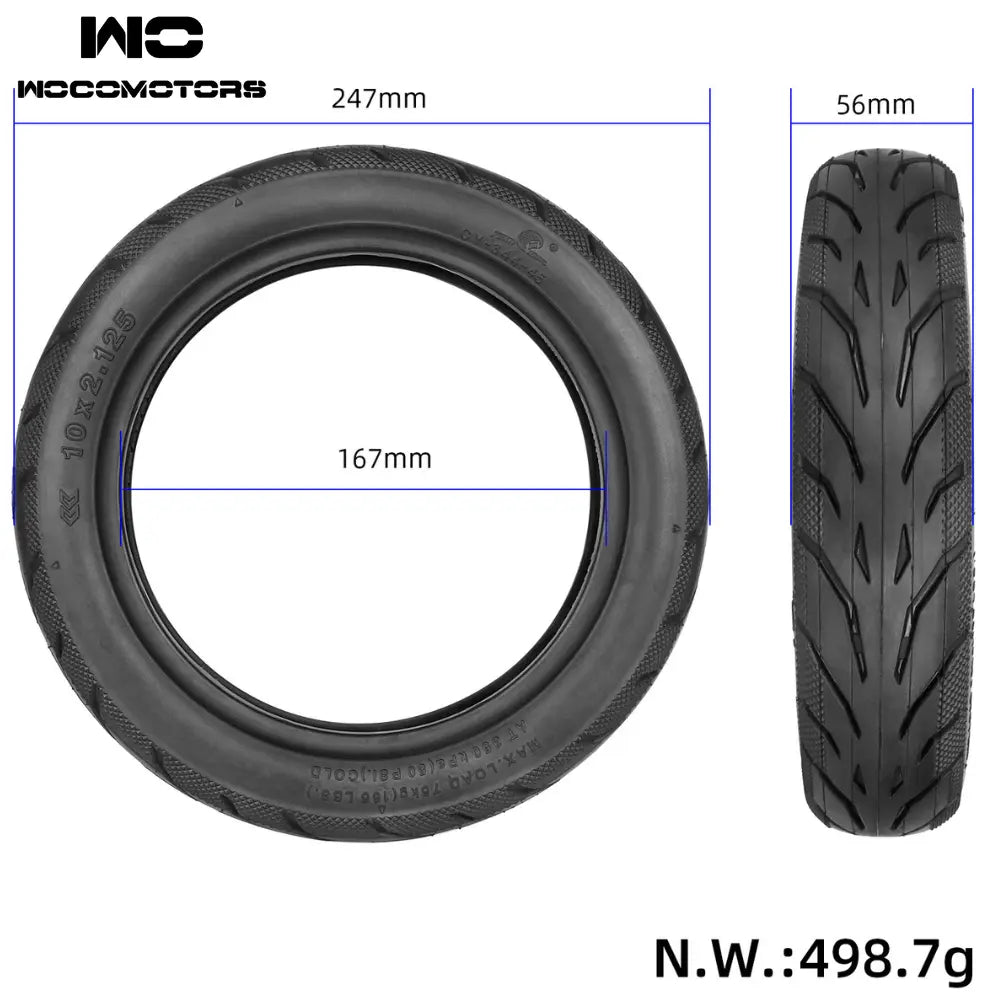 10*2.15 inner tube and tires for segway ninebot F20/F25/F30/F40 wocomotors