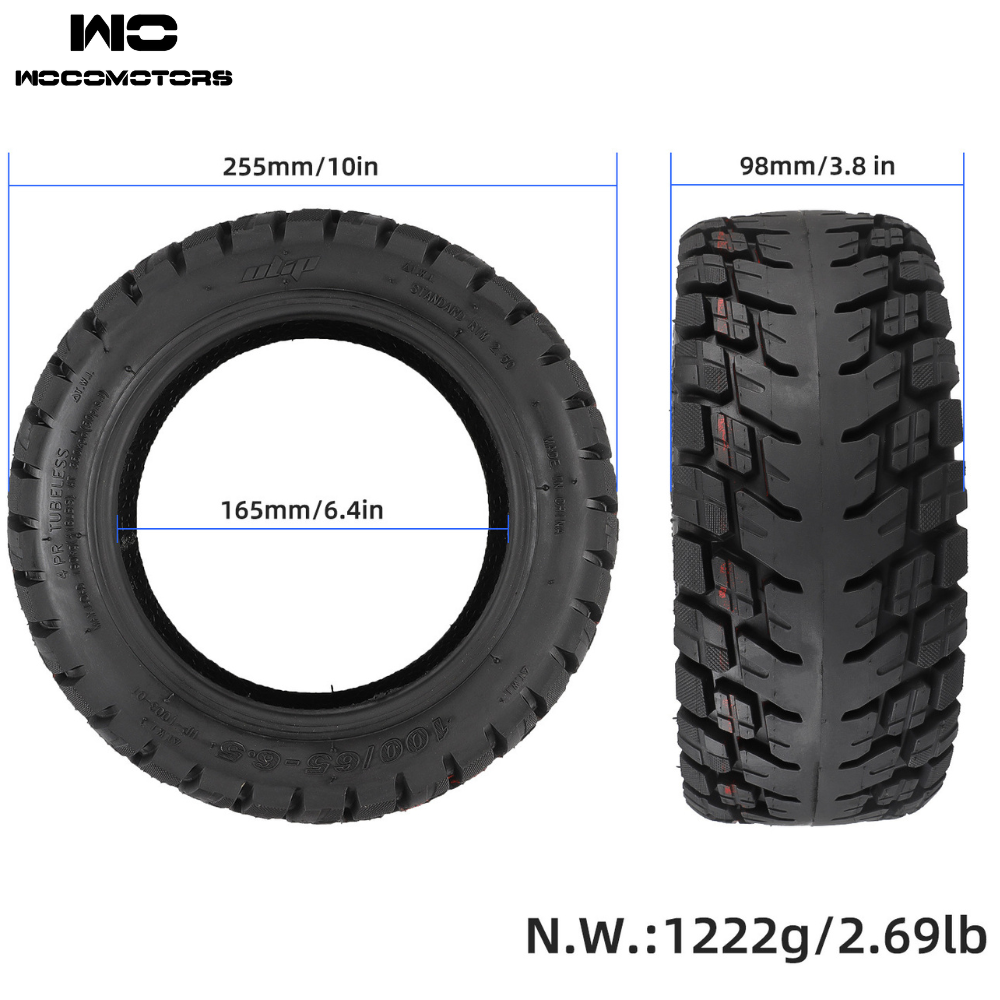 100/65-6.5 11inch Ulip tires for electric scooter wocomotors