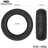 9.5*2.5 Ulip tubeless off-road tires for NIU KQI3