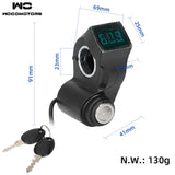 Voltmeter with Key Ignition Lock for EMOVE CRUISER wocomotors