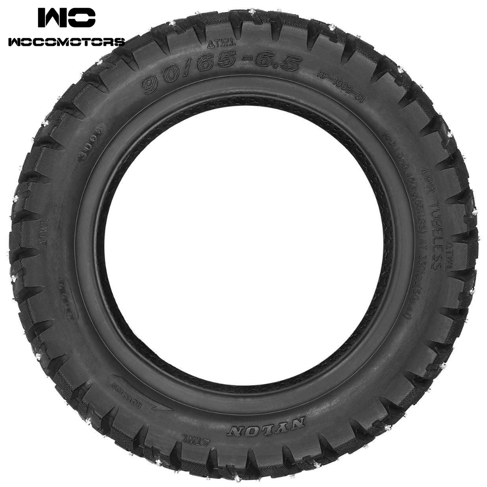 Ulip 90/65-6.5 off-road snow tubeless tires for electric scooter wocomotors