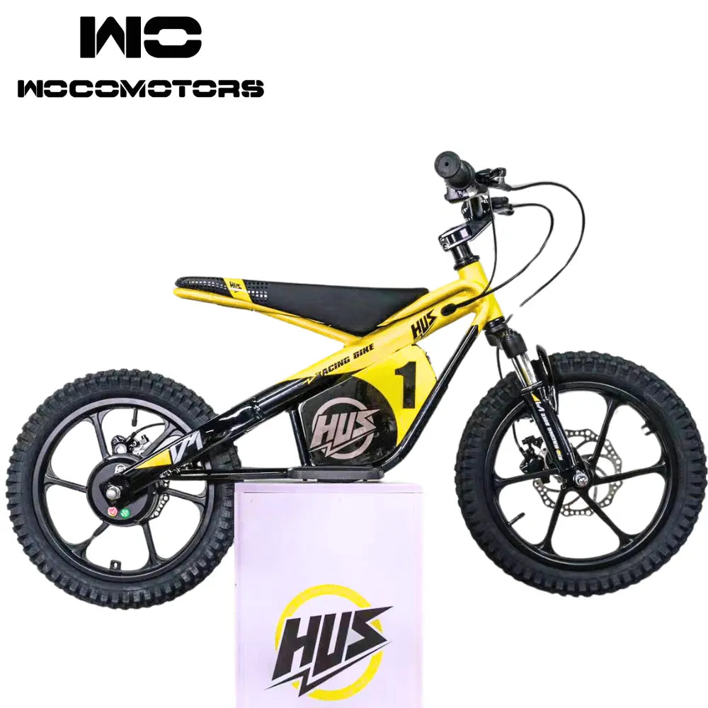 635W 16inch 36v 5ah kids electric dirty bike for fun wocomotors