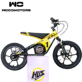 635W 16inch 36v 5ah kids electric dirty bike for fun wocomotors