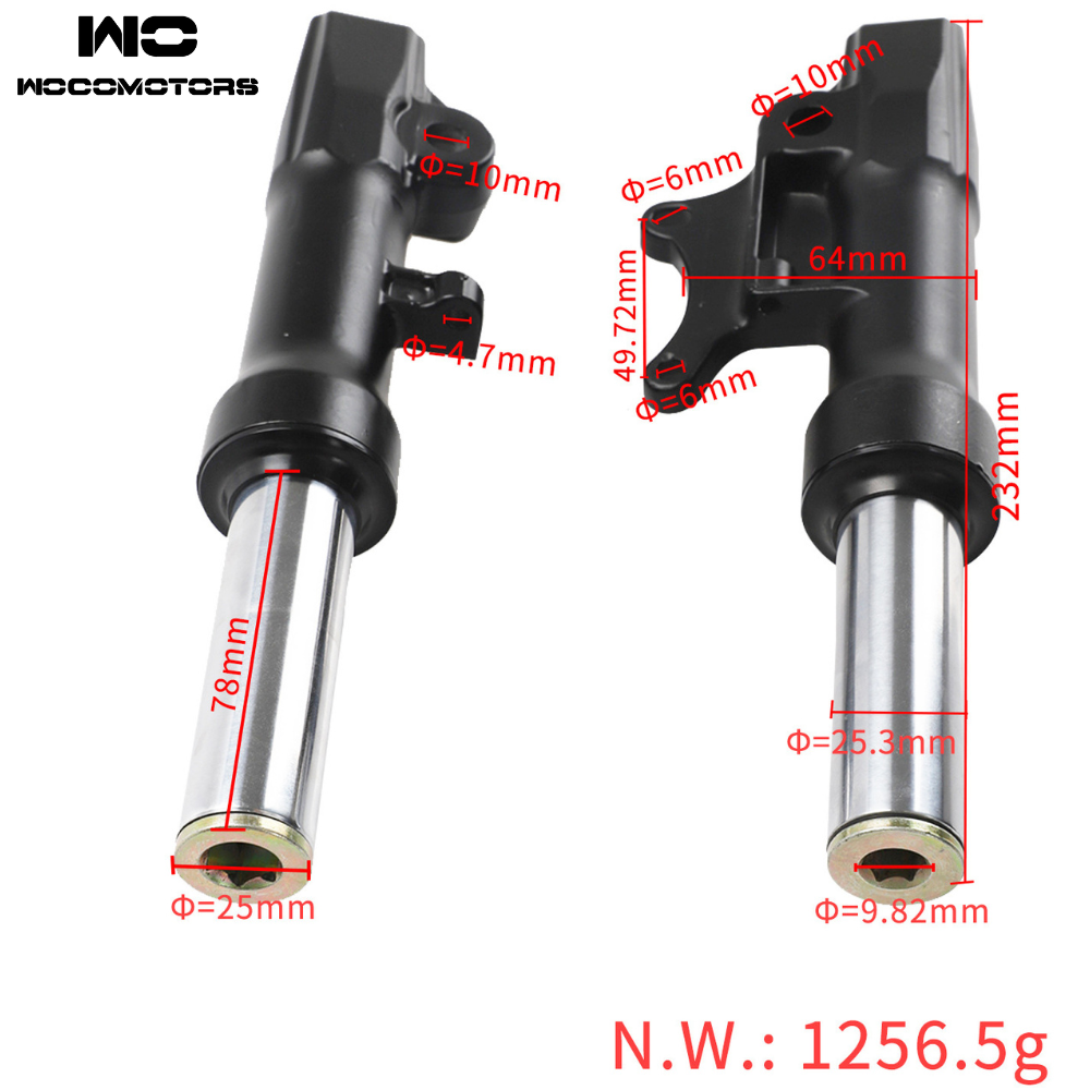 Hydraulic shock absorber for Emove Cruiser