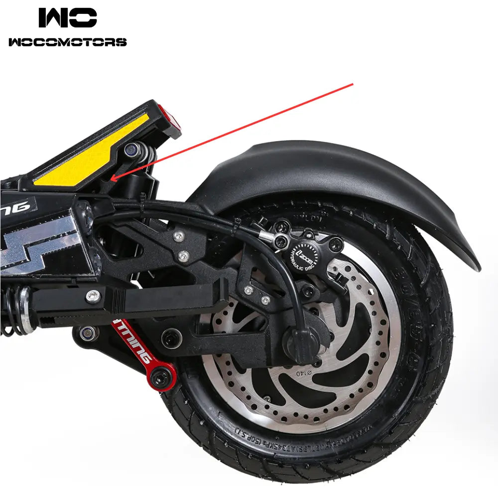 Rear fork Arm for bluetran lightning wocomotors