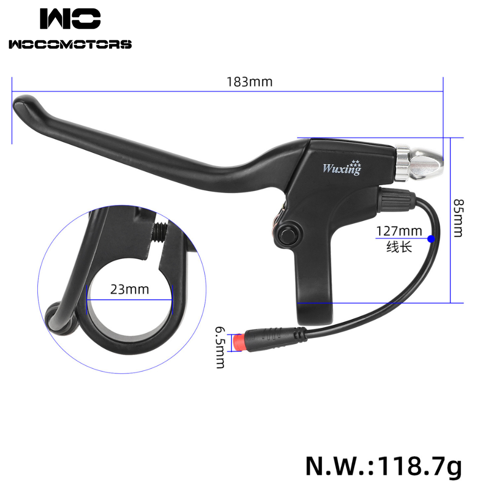 Wuxing brake lever with fast connector wocomotors