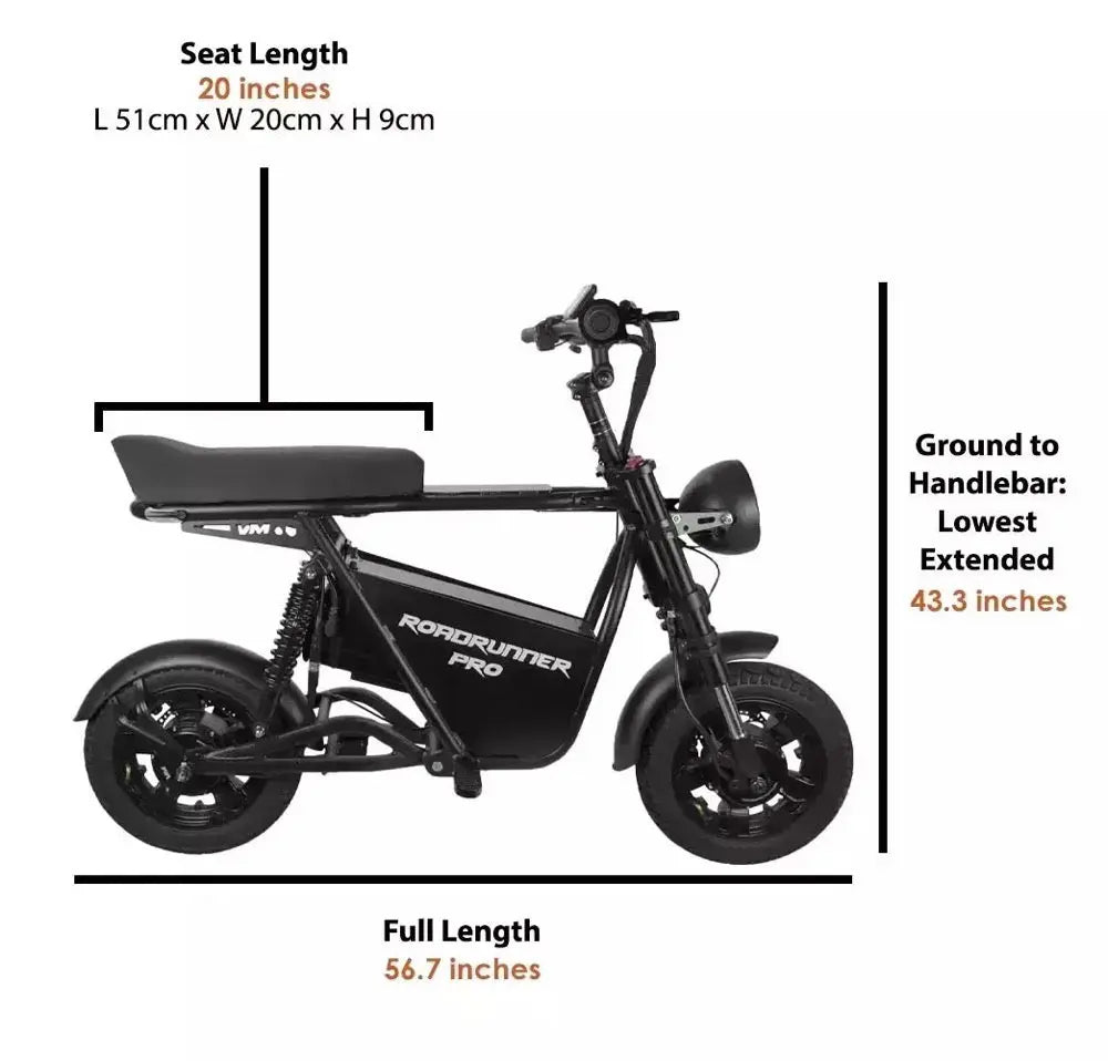 ROADRUNNER PRO seated electric scooter wocomotors